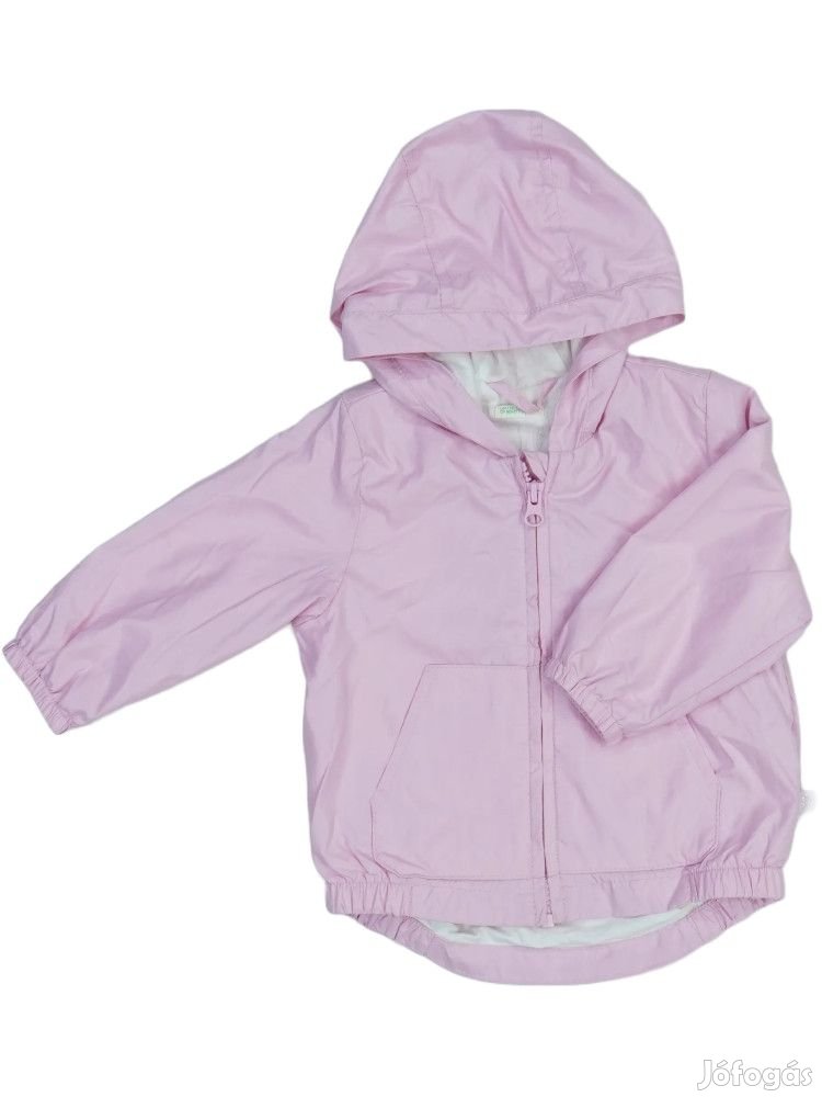 Benetton Új címkés Lány Széldzseki Méret 80