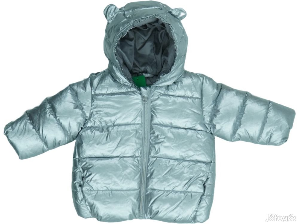 Benetton Új (címkés) Lány Télikabát (Méret: 68)