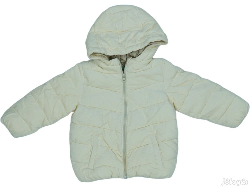 Benetton Új (címkés) Lány Télikabát (Méret: 74)