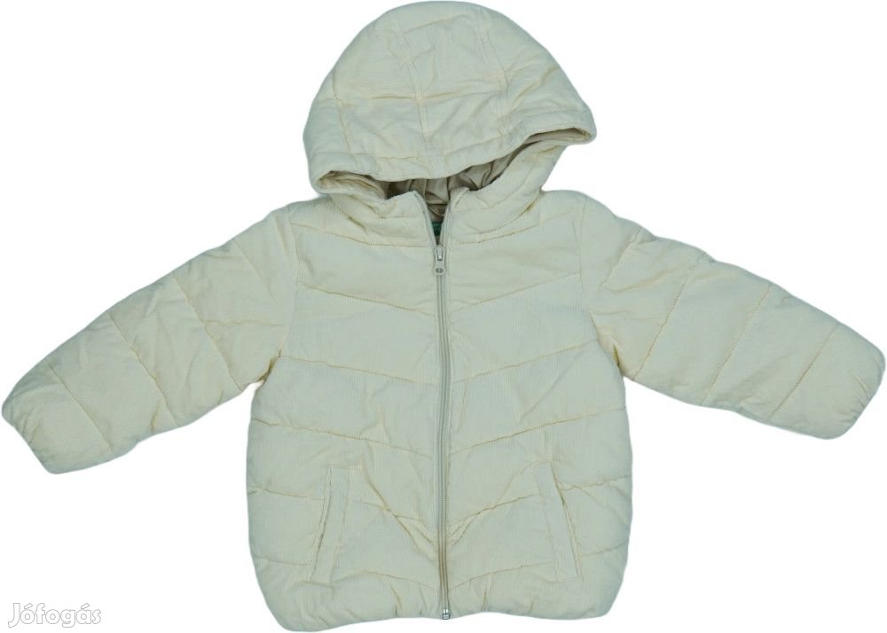 Benetton Új (címkés) Lány Télikabát (Méret: 80)