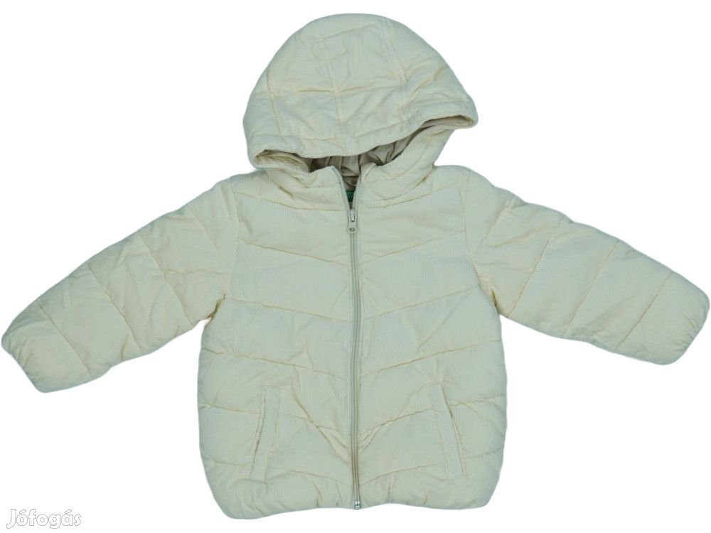 Benetton Új (címkés) Lány Télikabát (Méret: 80)