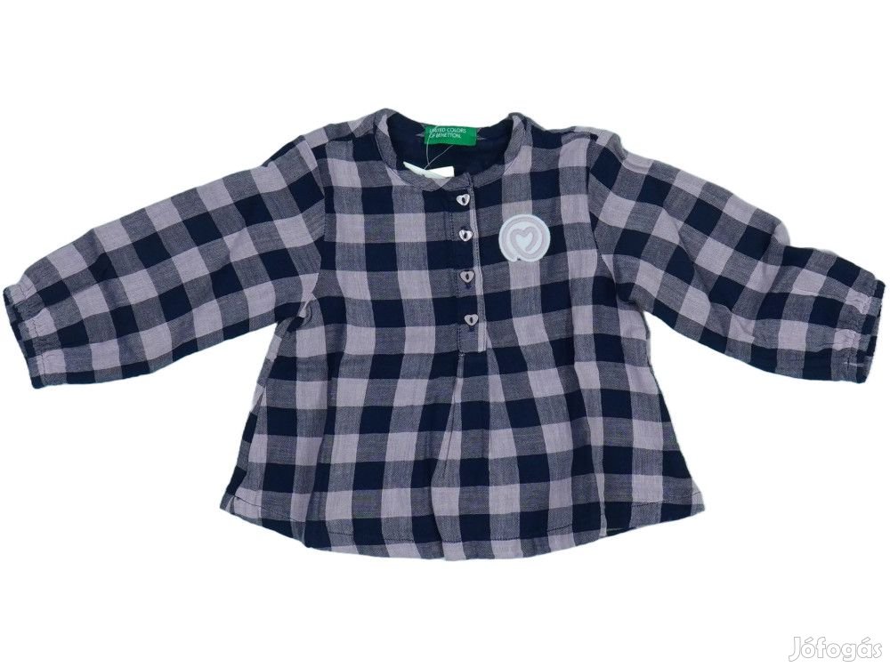 Benetton Új címkés Lány Tunika Méret 74