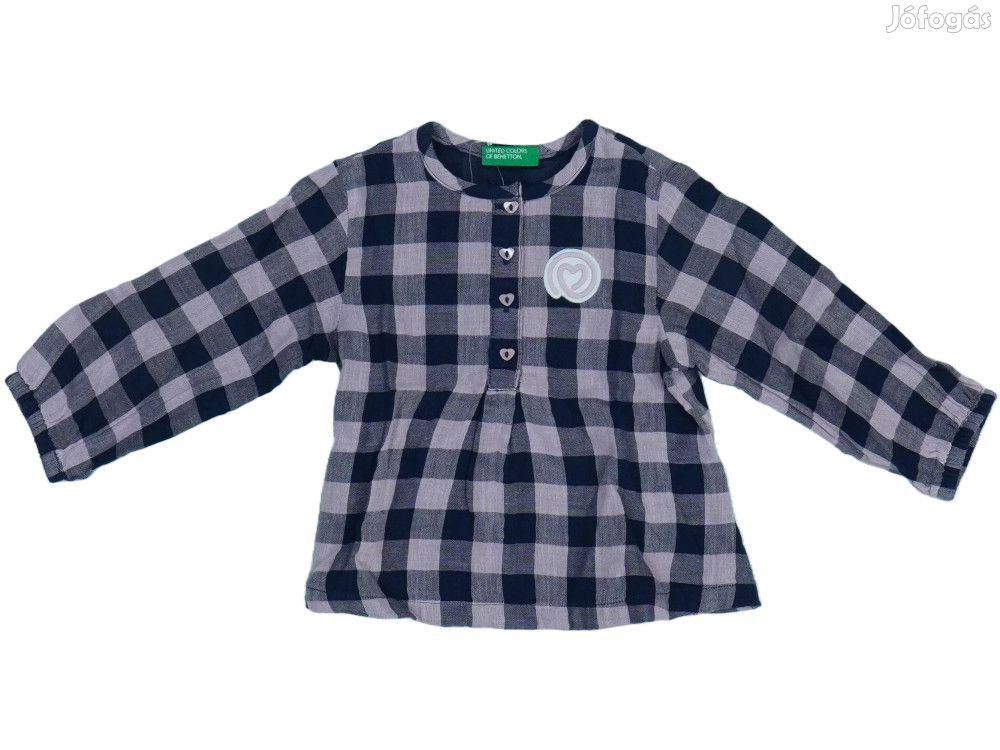 Benetton Új címkés Lány Tunika Méret 80