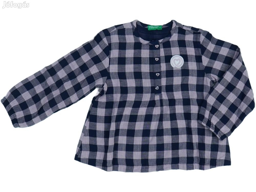 Benetton Új címkés Lány Tunika Méret 98