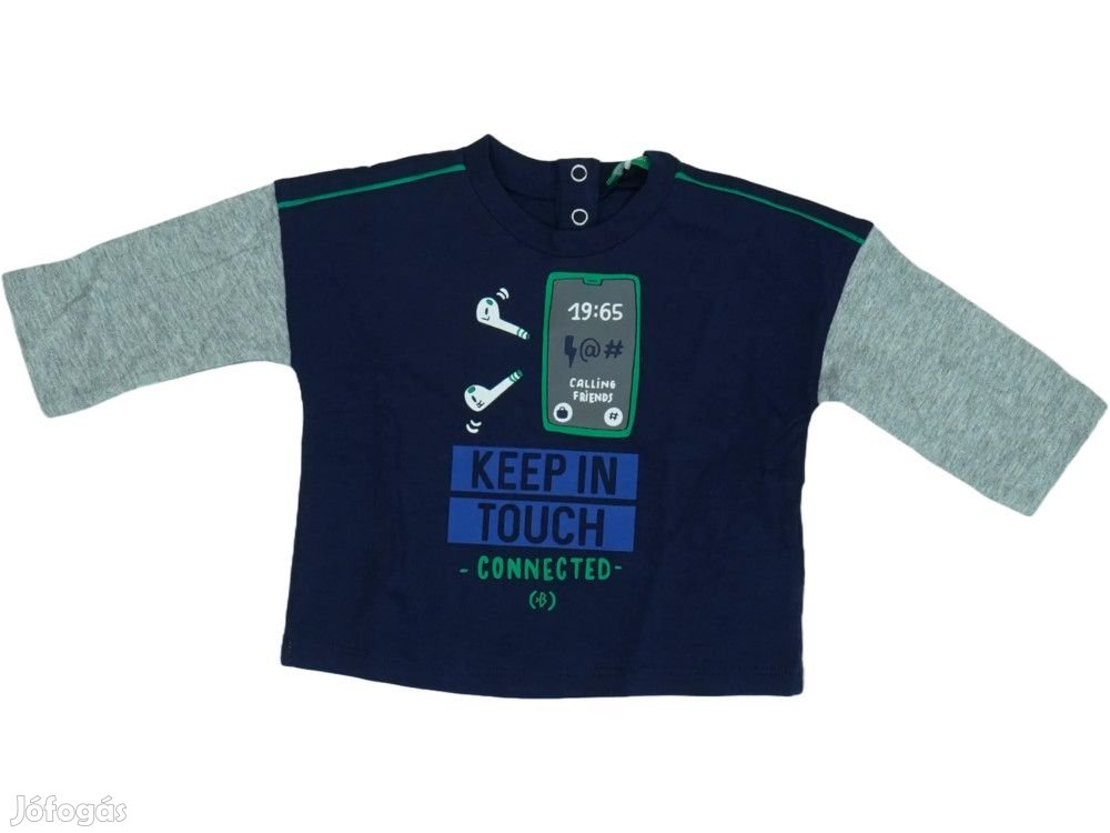 Benetton Új hibás Fiú Hosszú ujjú felső Méret 86