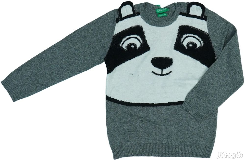 Benetton Új (hibás) Fiú Kötött pulcsi (Méret: 104)