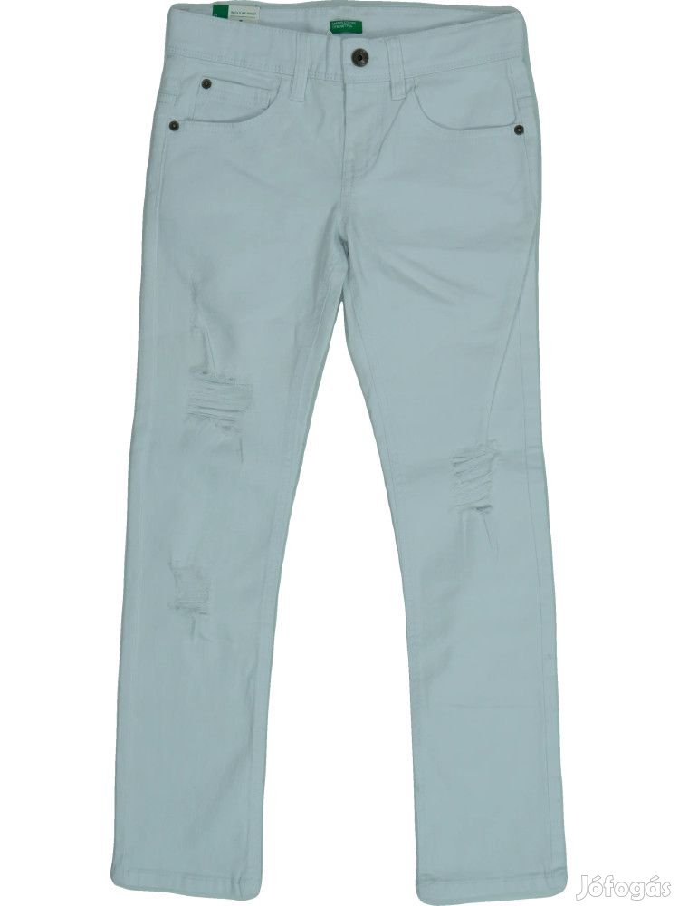 Benetton Új (hibás) Lány Farmernadrág (Méret: 140)