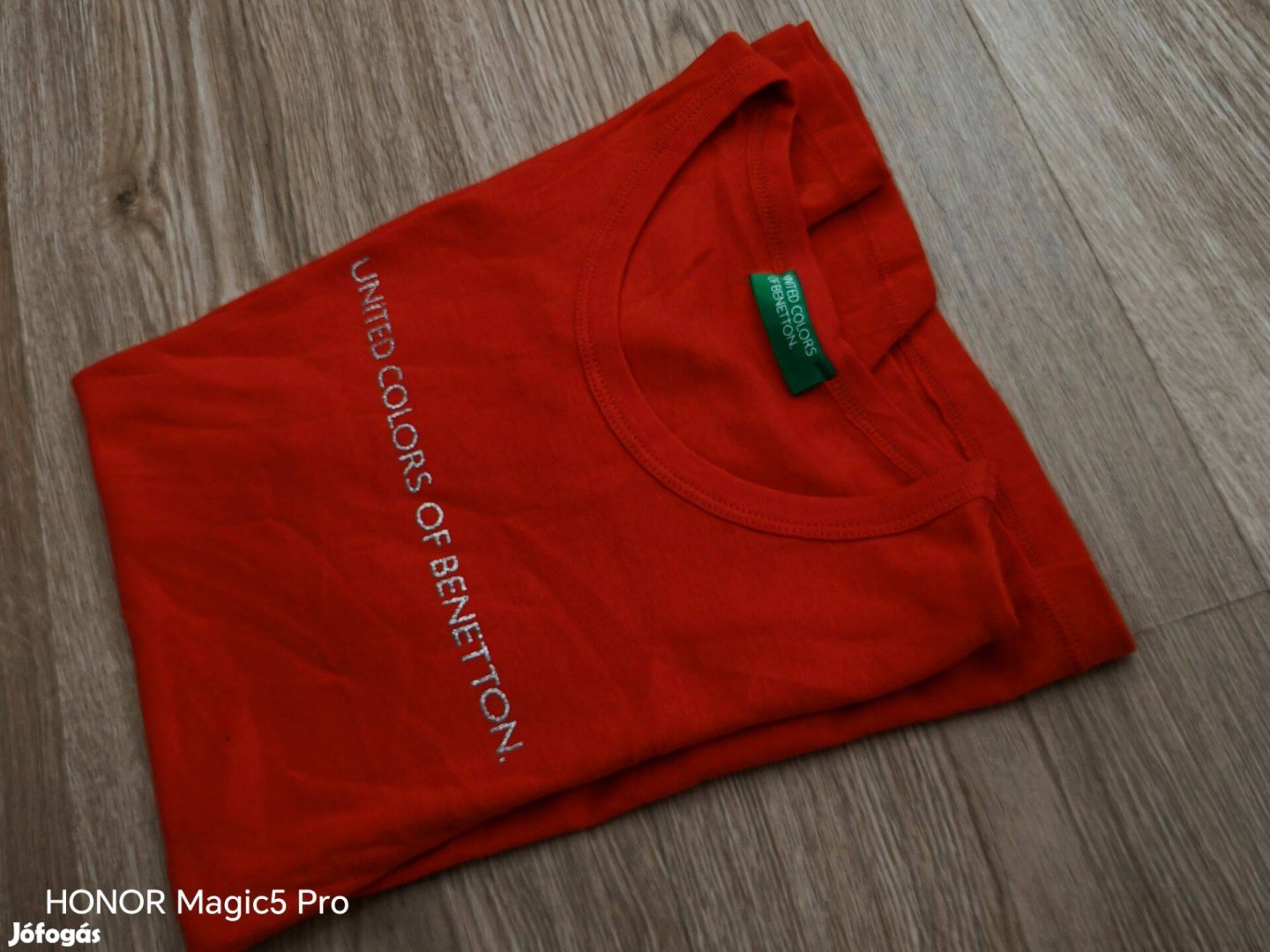 Benetton pamut női póló S