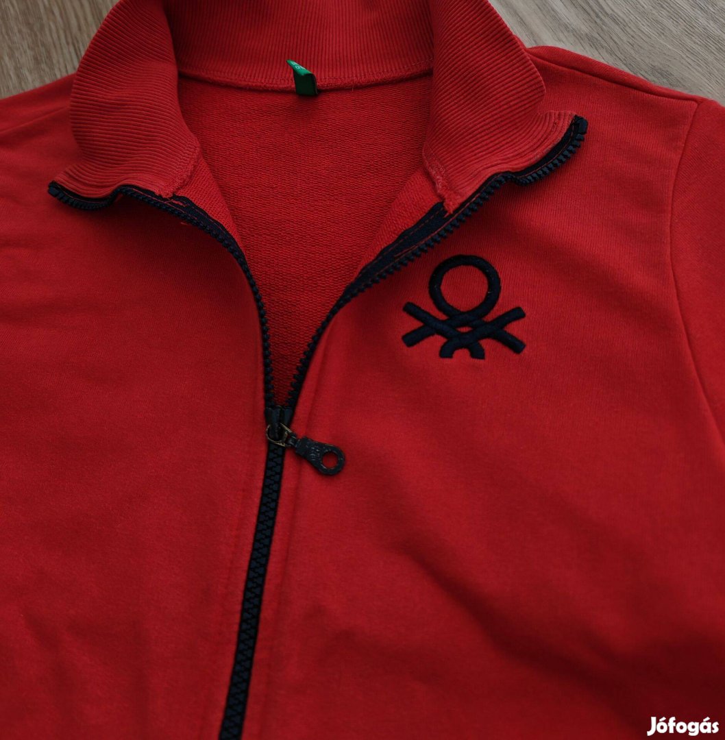 Benetton pamut női sportos pulóver