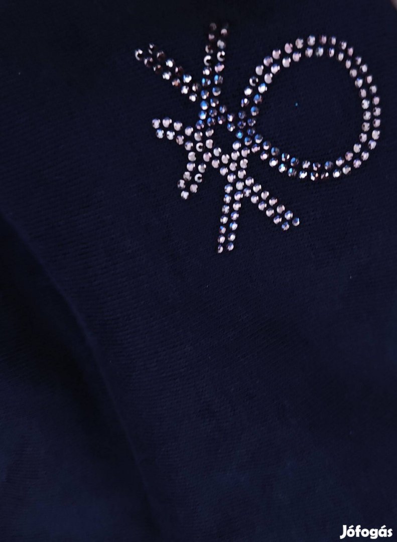 Benetton sportos pamut női pulcsi