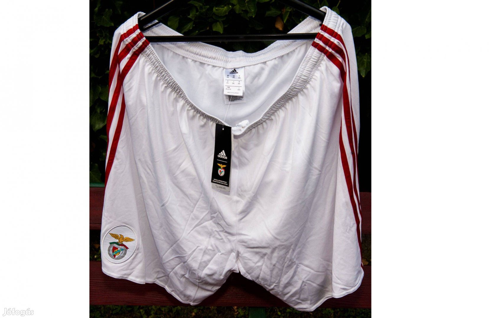 Benfica eredeti adidas fehér nadrág 2XL