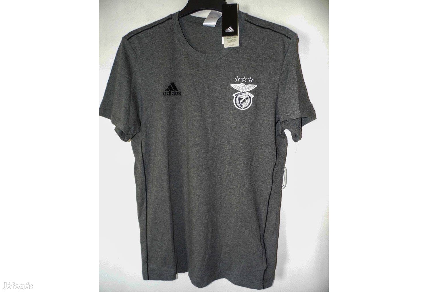 Benfica eredeti adidas szürke póló (L, XL)