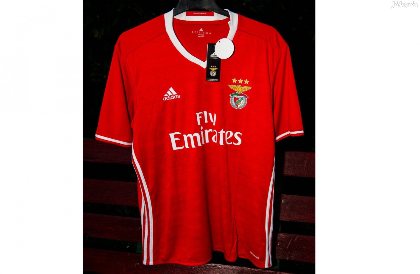 Benfica piros eredeti adidas mez (XL)