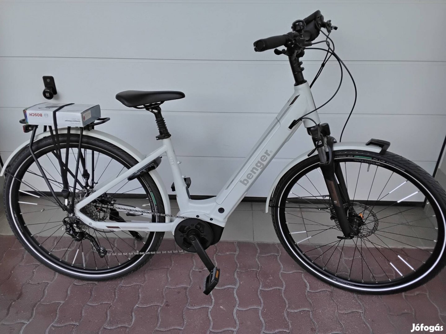 Benger Német Bosch 904 km-ert futott e-bike elektromos kerékpár