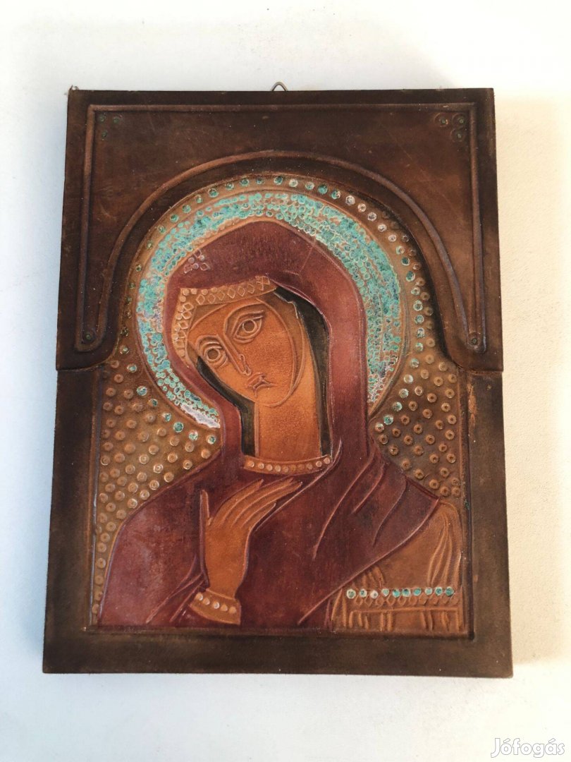 Béni Mária "Madonna" bőr ikon