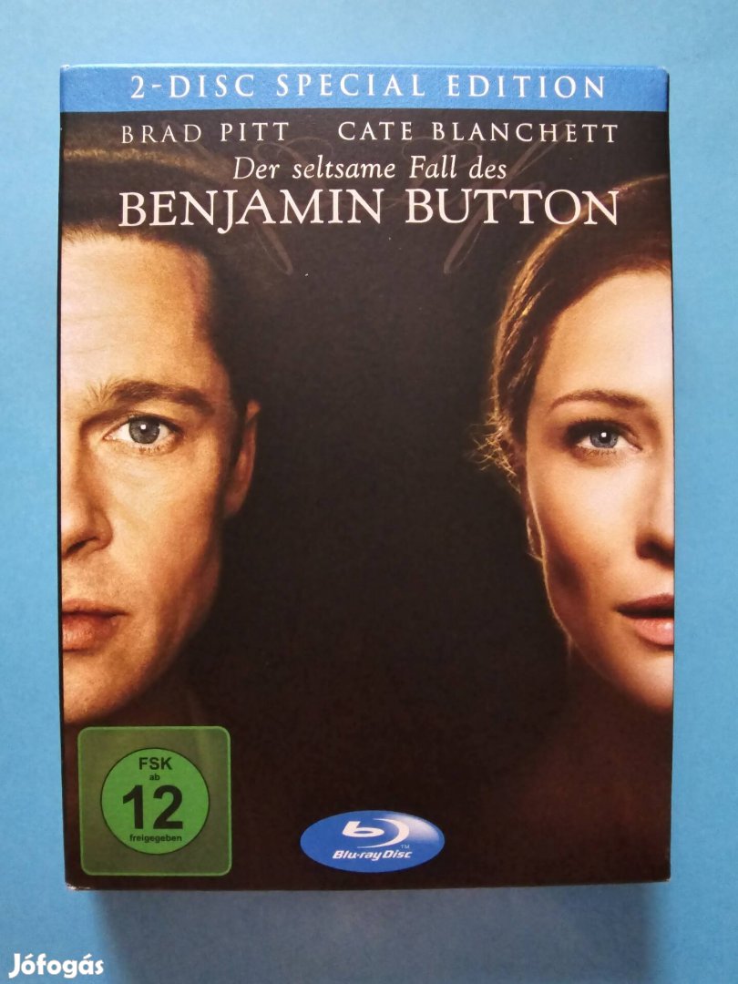 Benjamin Button különös élete (digipack plusz könyv) blu-ray