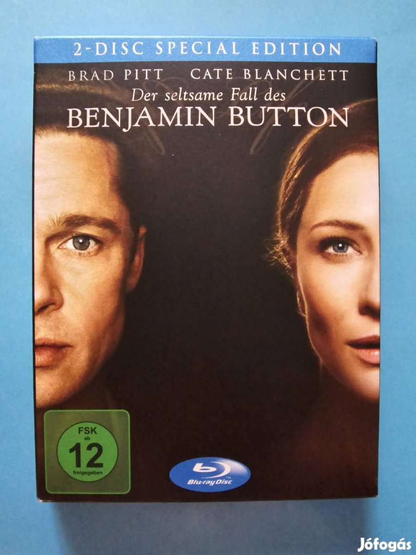 Benjamin Button különös élete (digipack plusz könyv) blu-ray