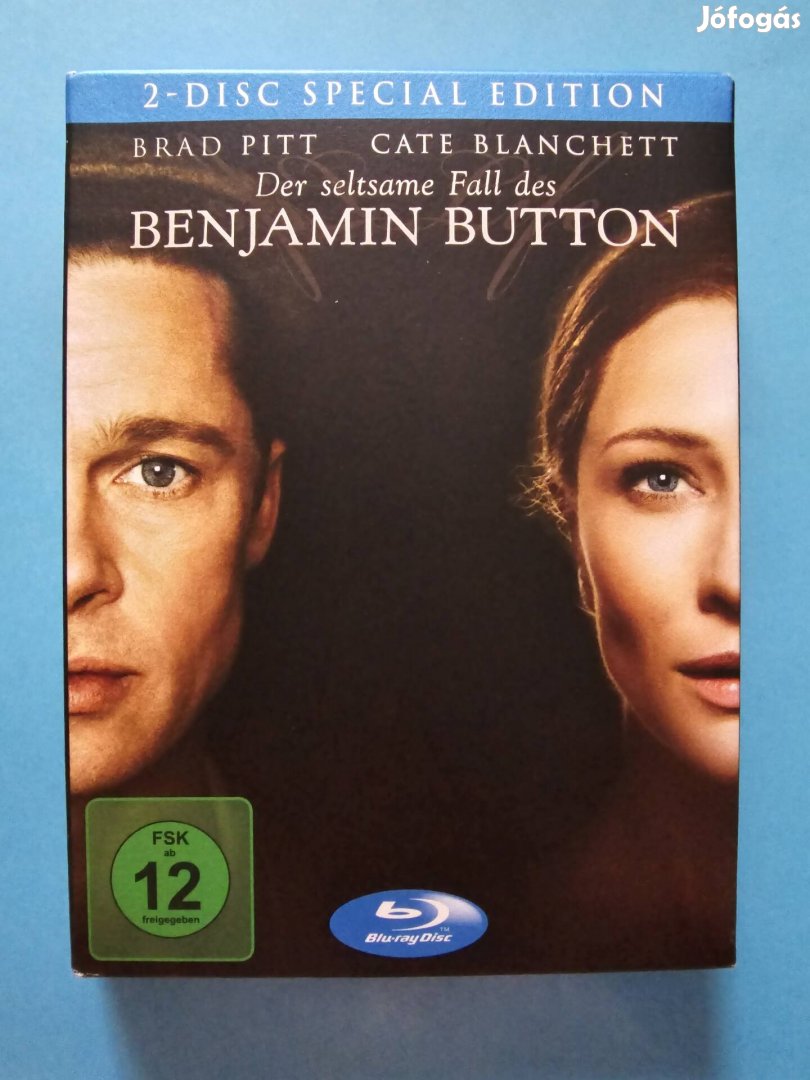 Benjamin Button különös élete (digipack plusz könyv) blu-ray