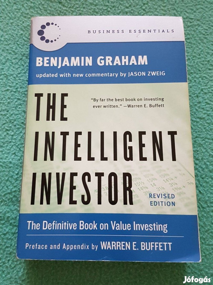 Benjamin Graham - The Intelligent Investor könyv (angol nyelvű)