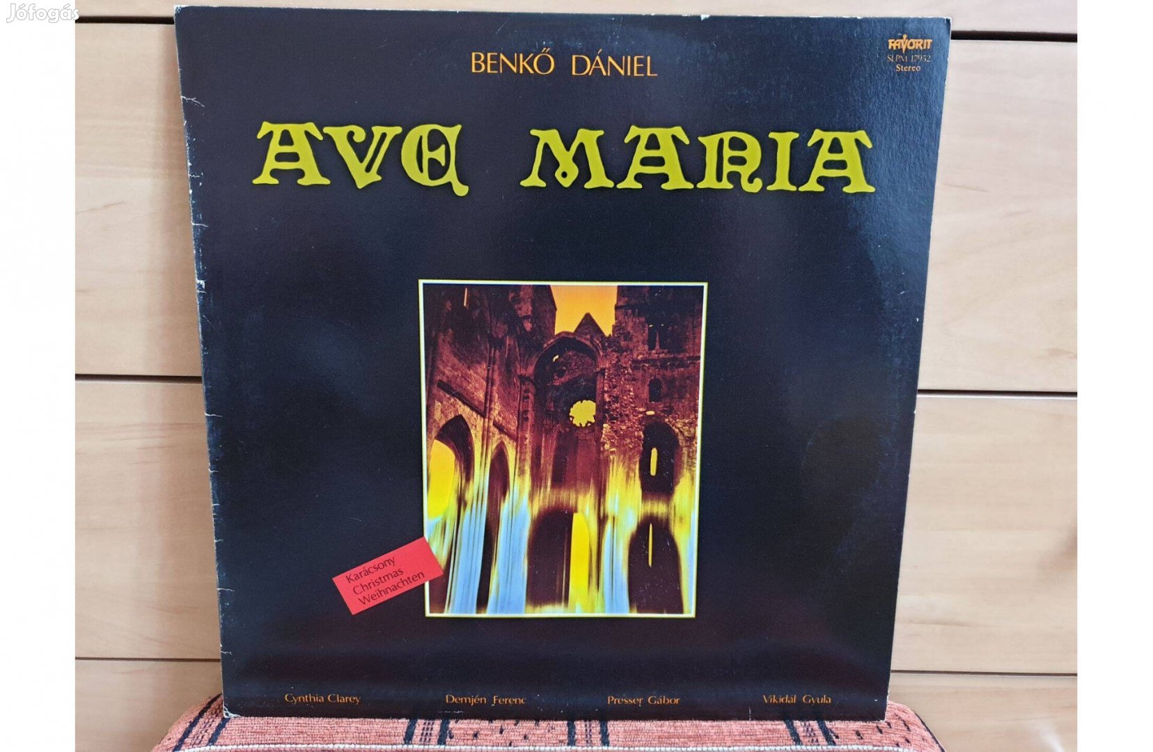 Benkő Dániel - Karácsony Ave Maria hanglemez vinyl bakelit lemez