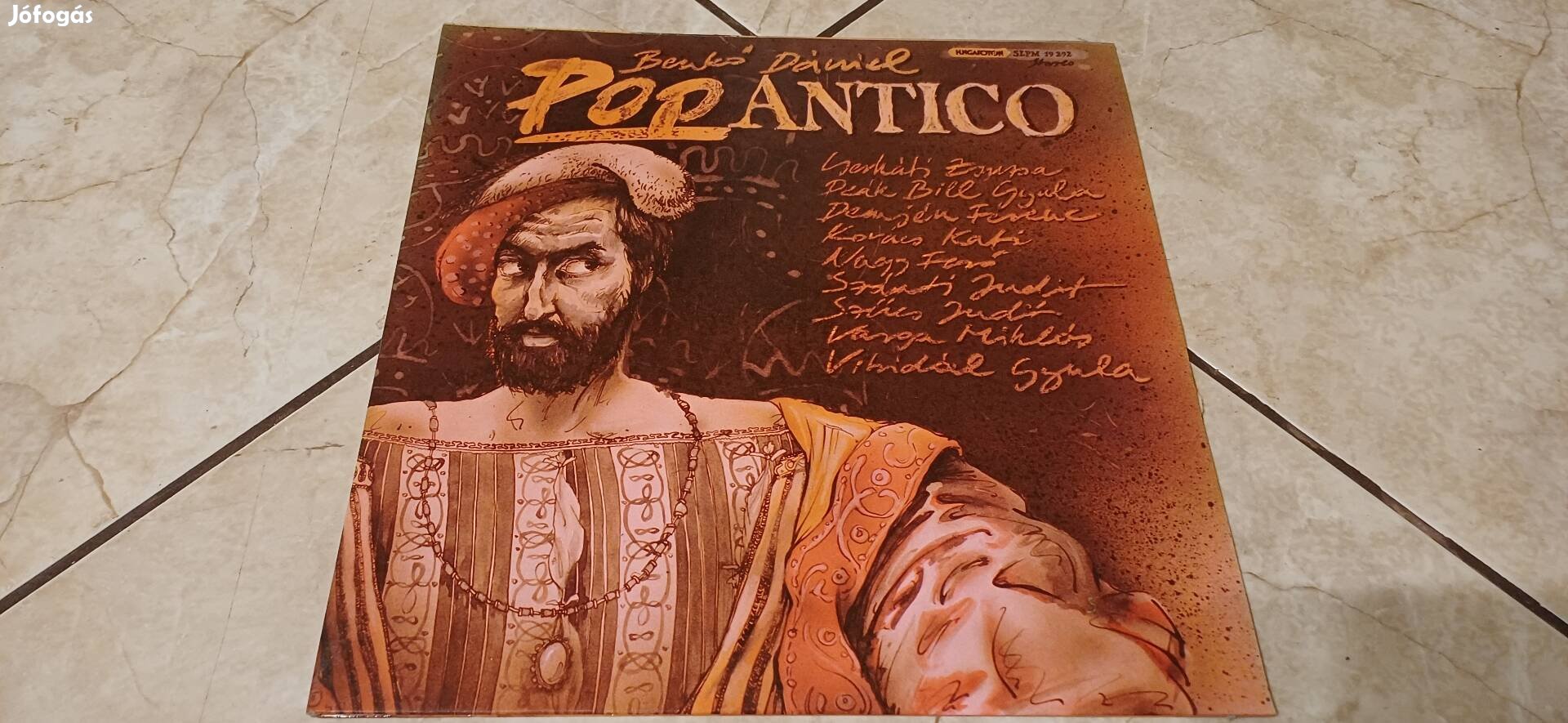Benkő Dániel bakelit hanglemez