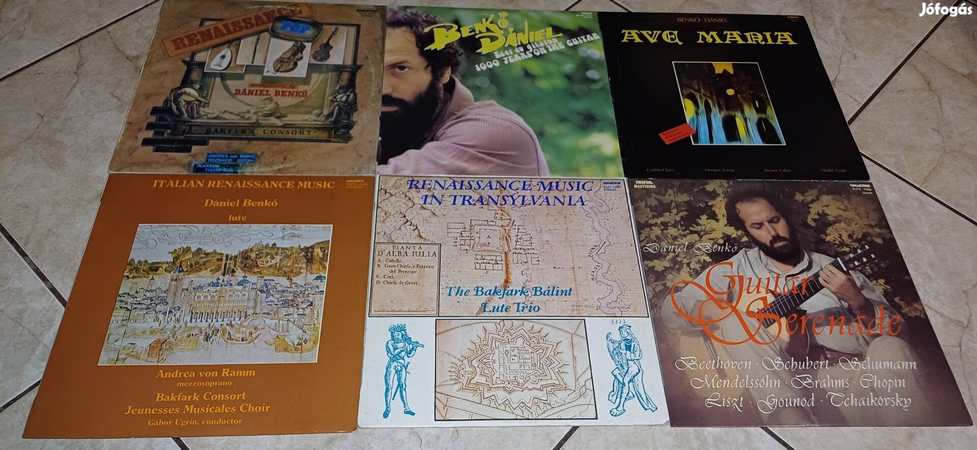 Benkő Dániel bakelit hanglemez vinyl csomag