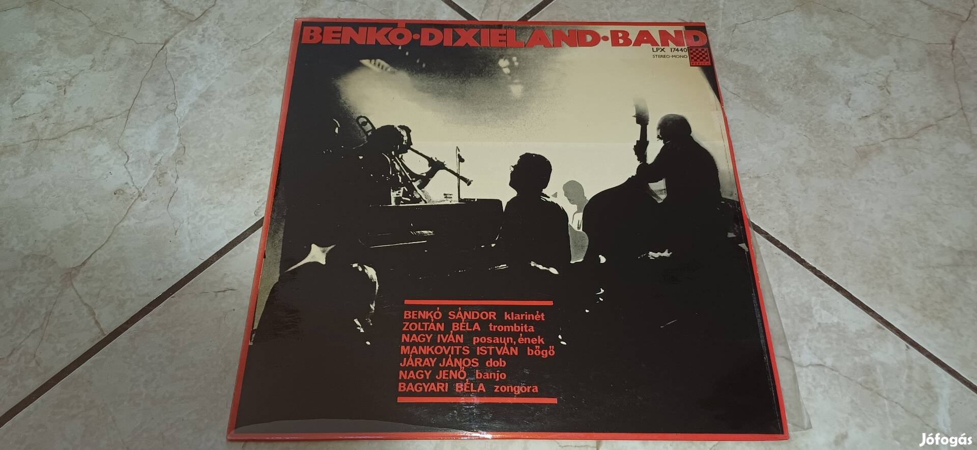 Benkó Dixieland Band bakelit hanglemez