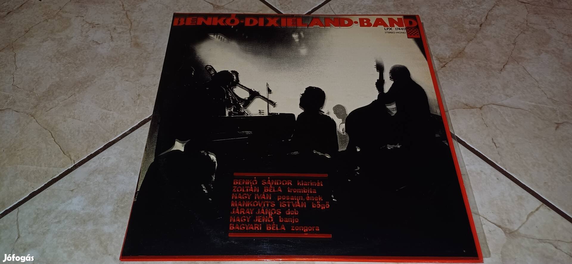 Benkó Dixieland band bakelit hanglemez