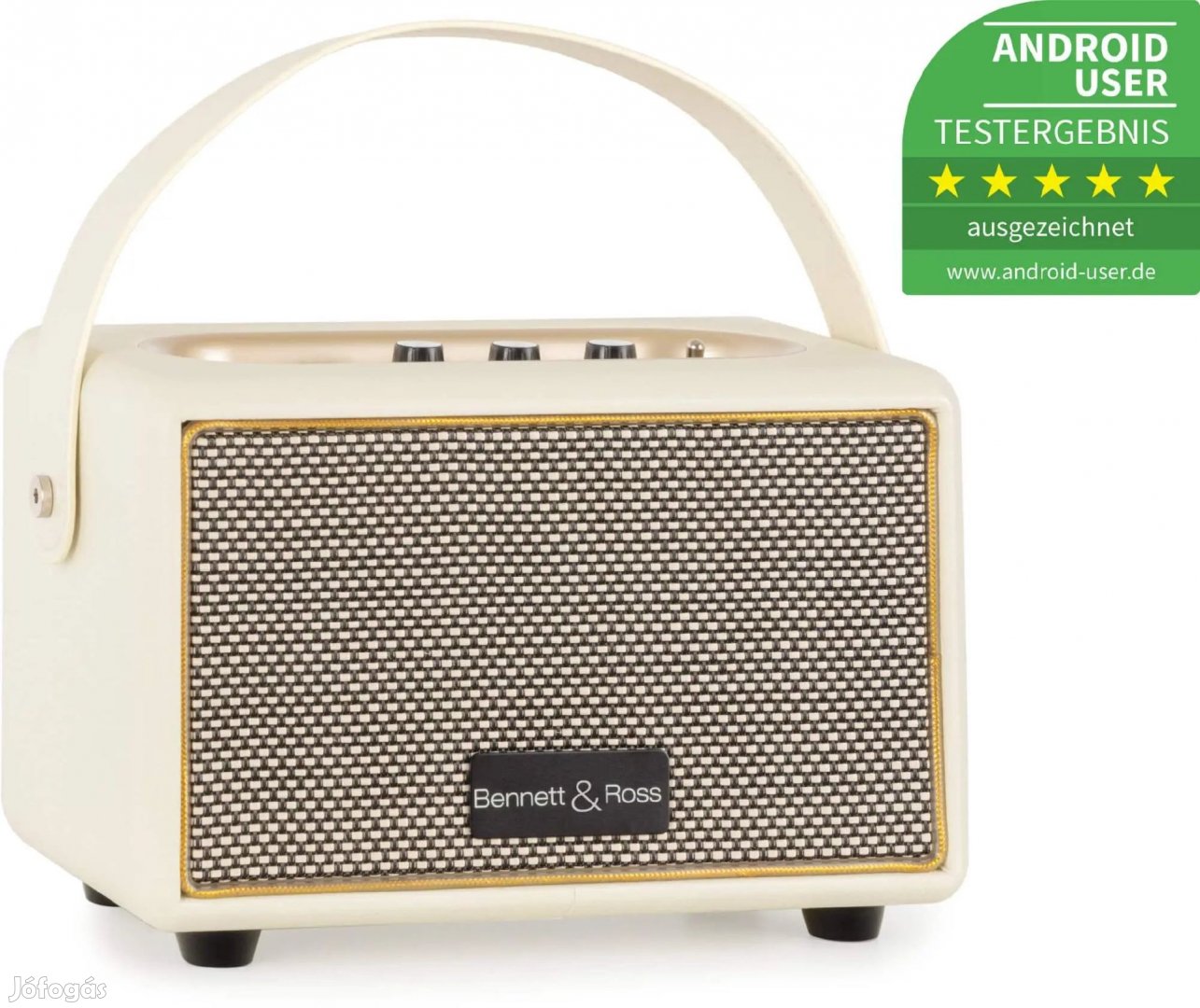 Bennett & Ross BB-820CW Blackmore Junior Bluetooth Hangszóró Krém