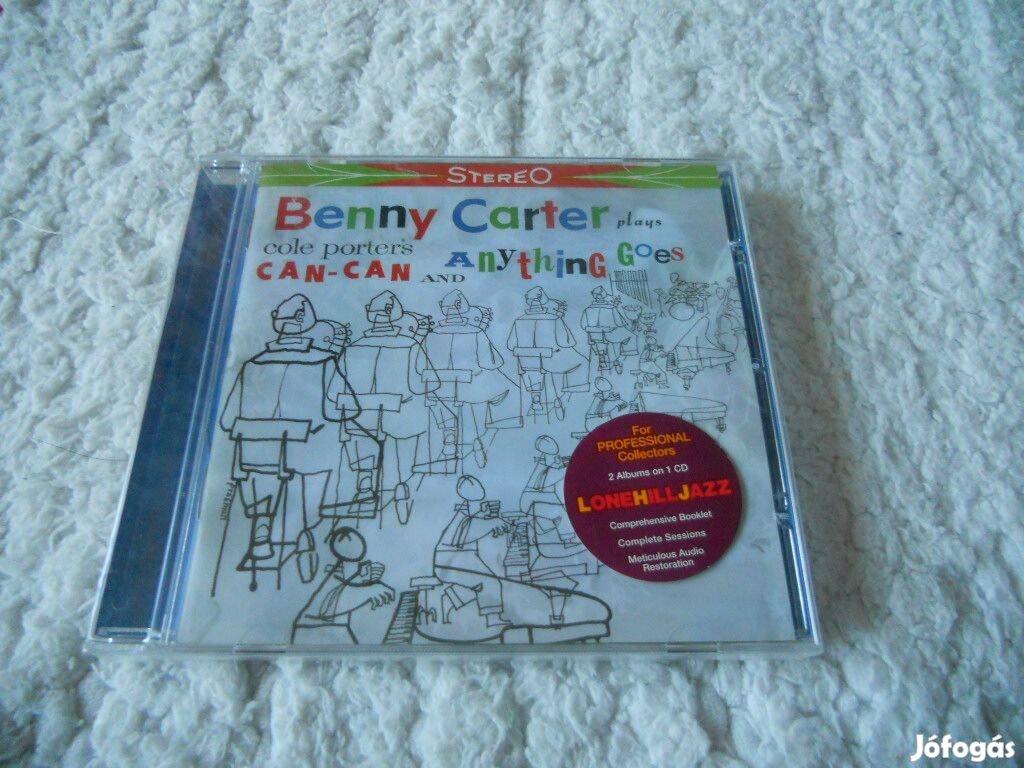 Benny Carter : Can can and anything goes CD ( Új, Fóliás)