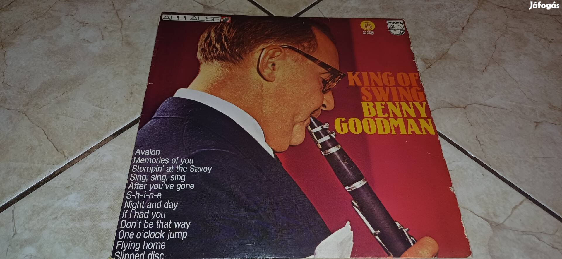 Benny Goodman bakelit hanglemez