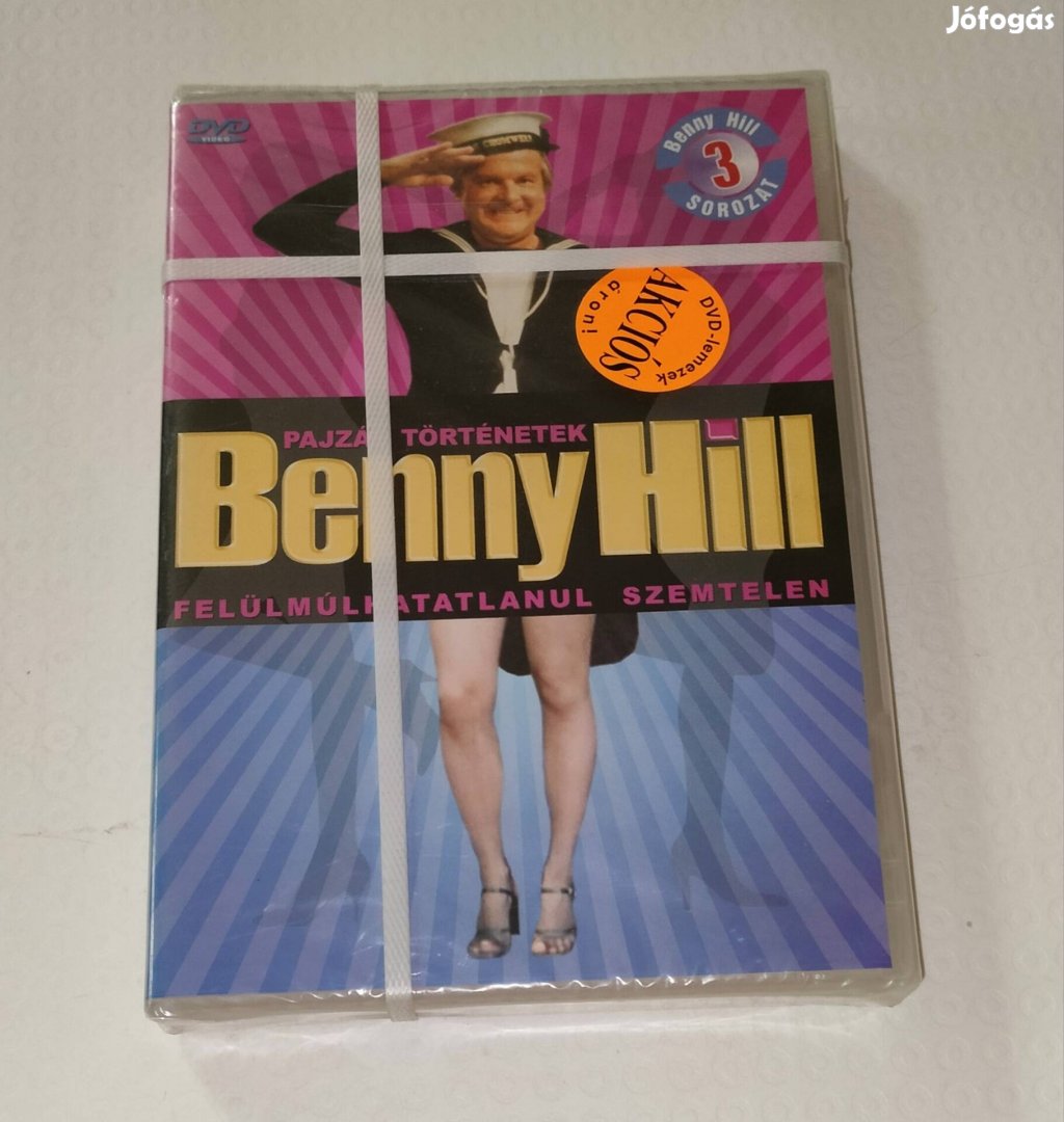 Benny Hill Pajza történetek dvd bontatlan 