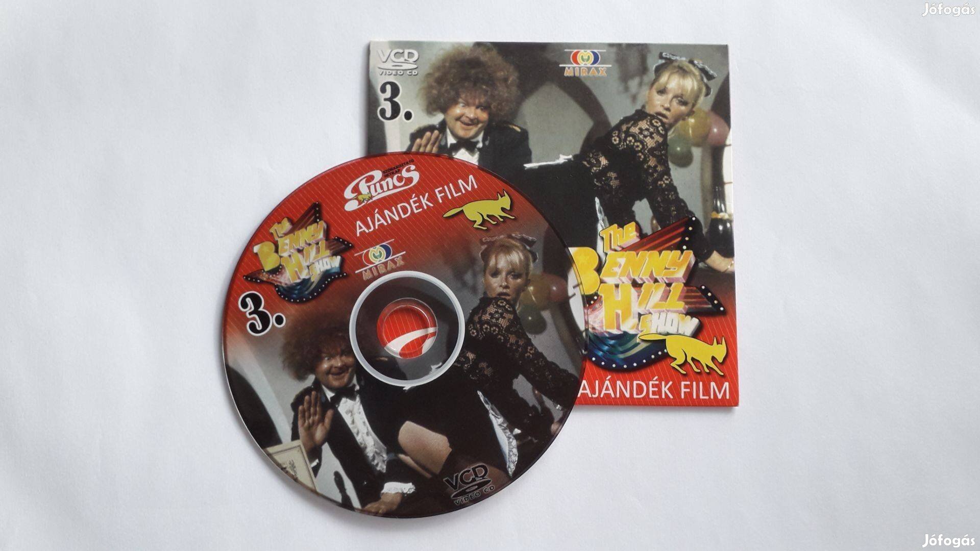 Benny Hill Show video CD új