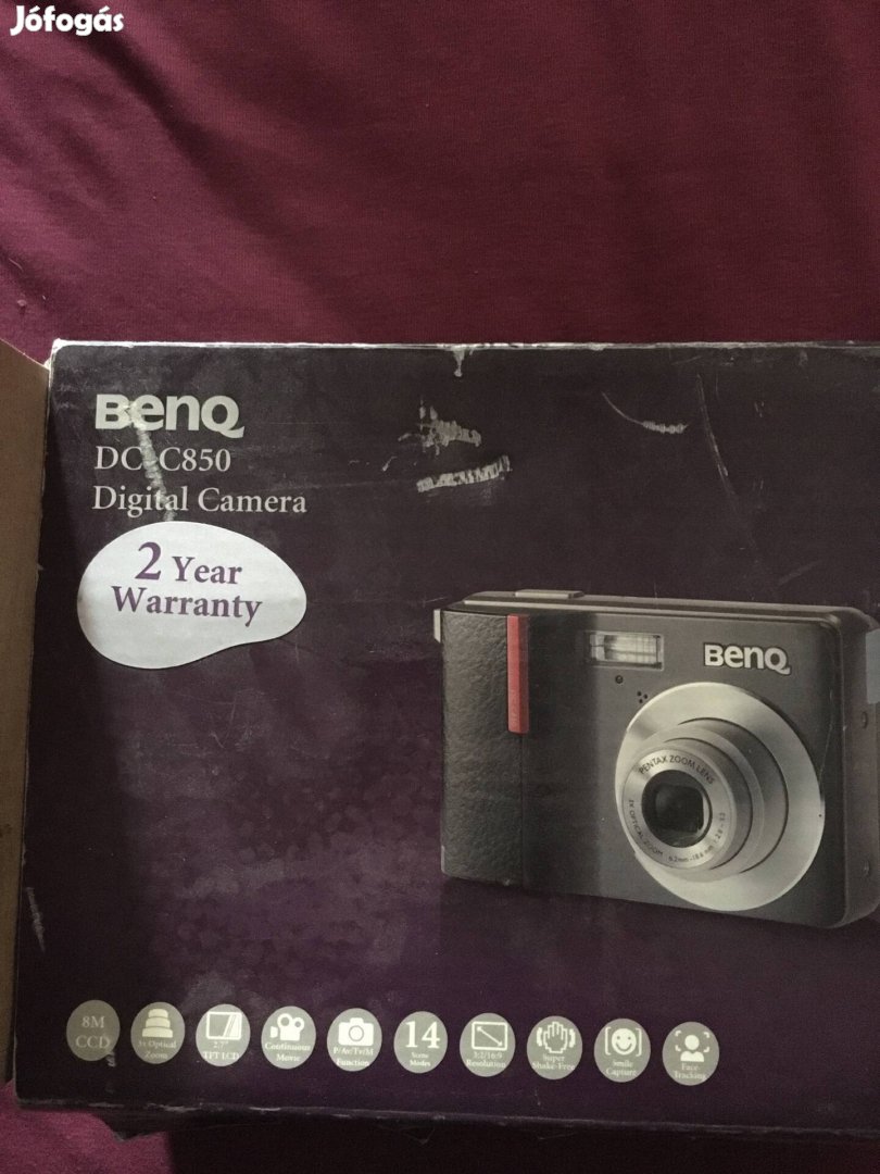Benq dc c850 digitális fényképezőgép