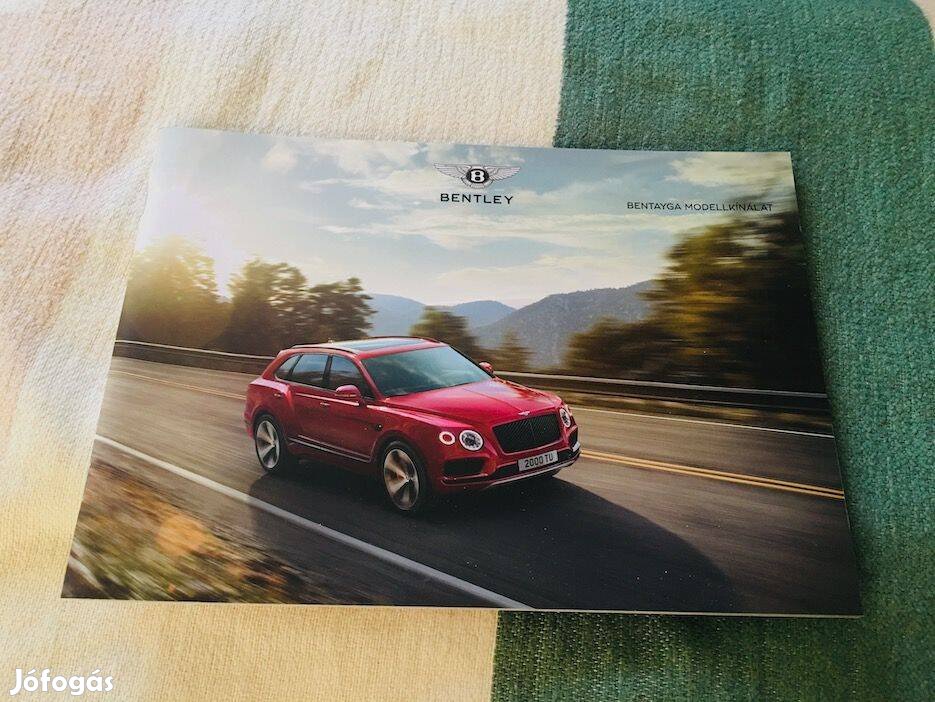 Bentley Bentayga prospektus, katalógus