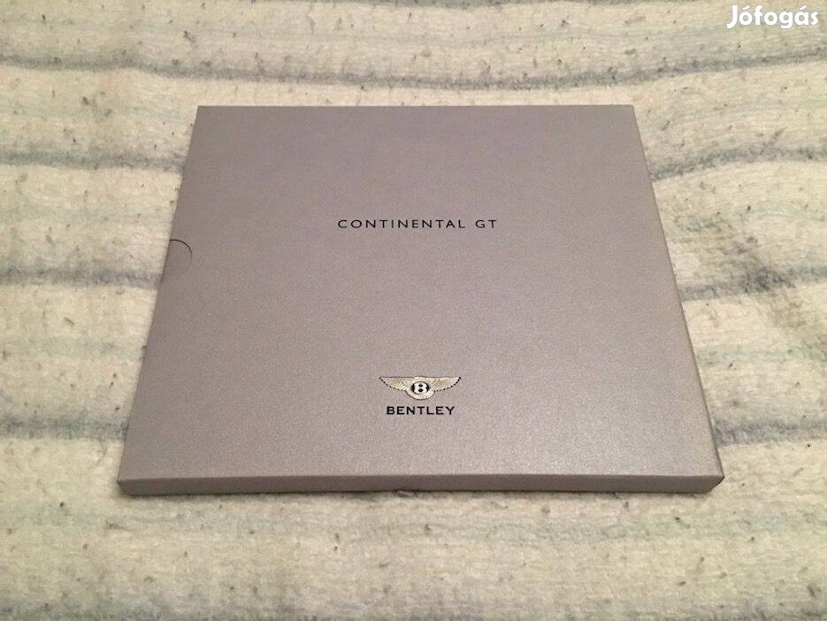 Bentley Continental GT prospektus, katalógus, könyv