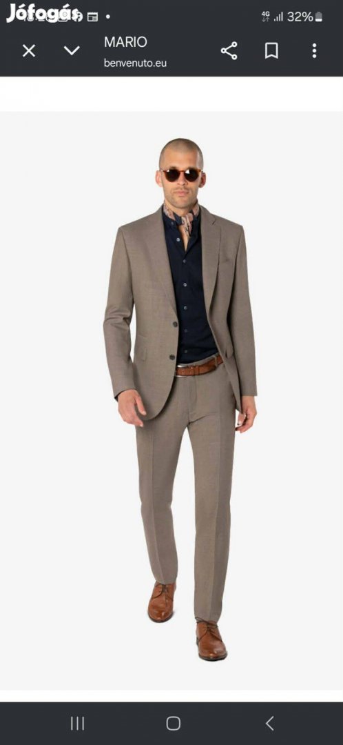 Benvenuto Flavio Férfi Öltöny Szett - Hibátlan állapotban