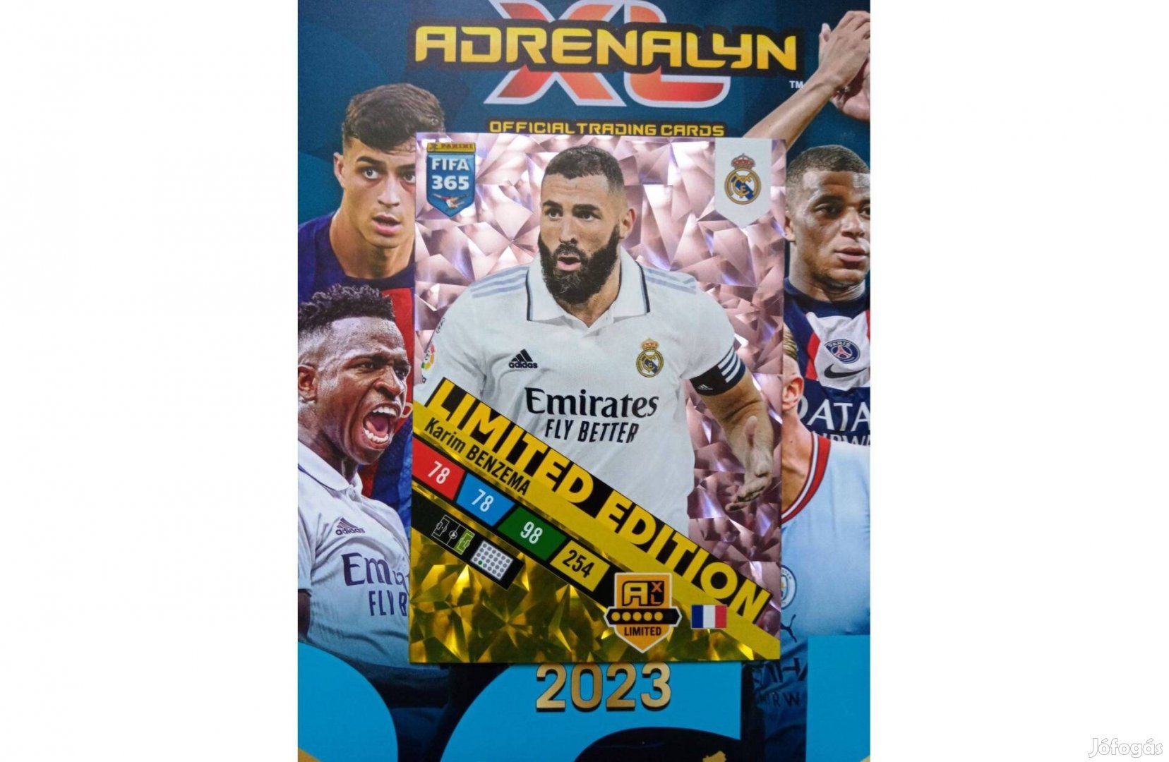 Benzema (Real Madrid) FIFA 365 2023 XXL Limited kártya
