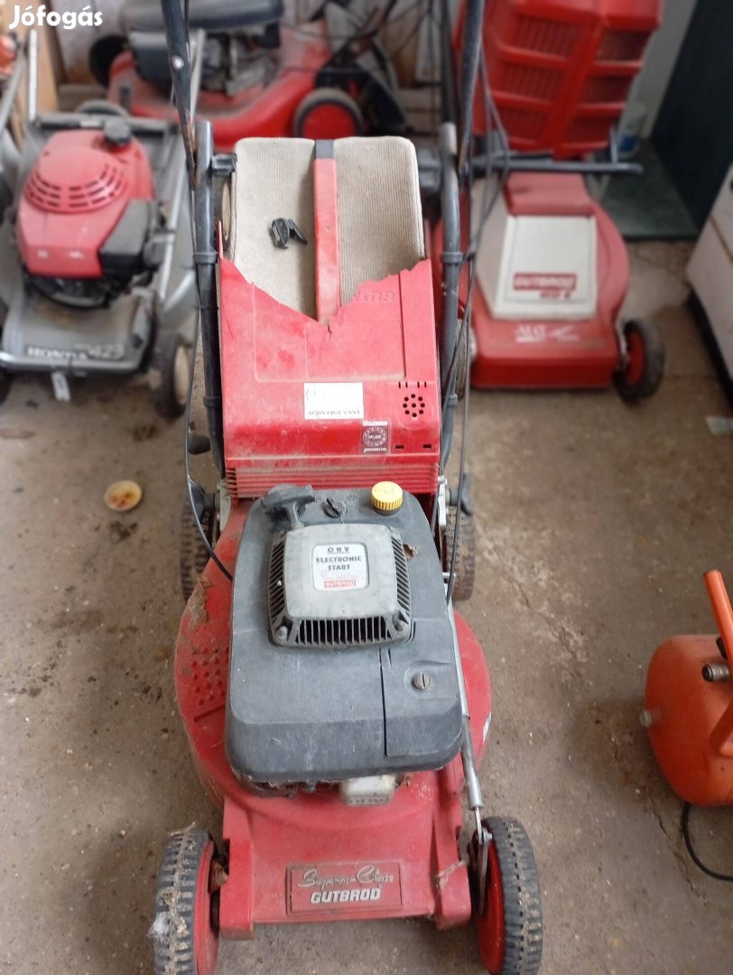 Benzin motoros fűnyíró eladó