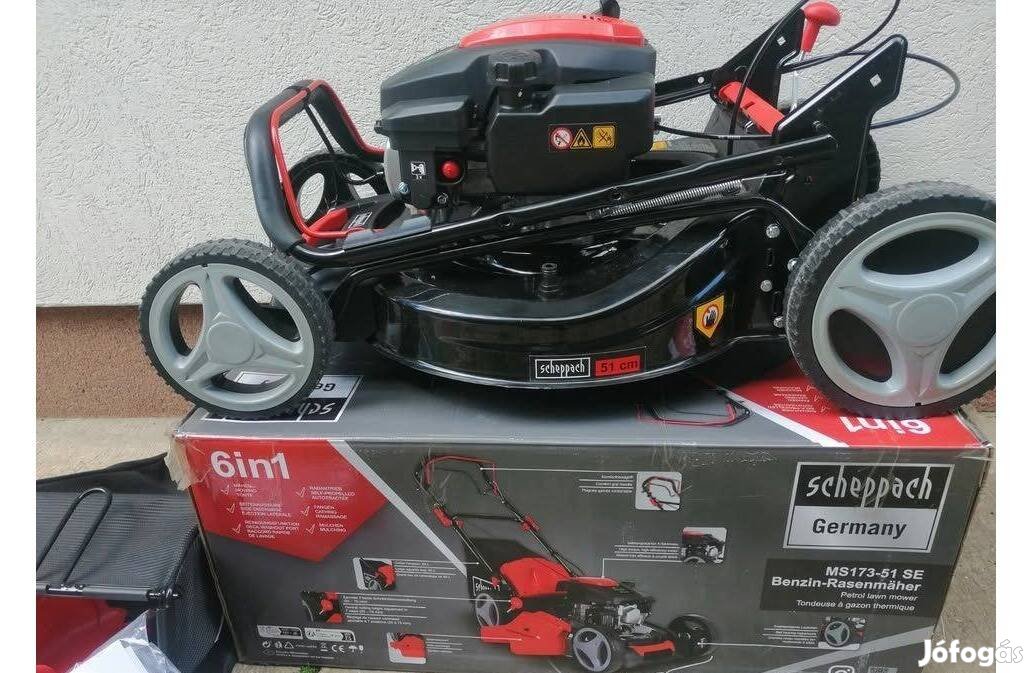 Benzines Fünyiró scheppach MP150 -46 tipusu vadonat új minden gyári ta
