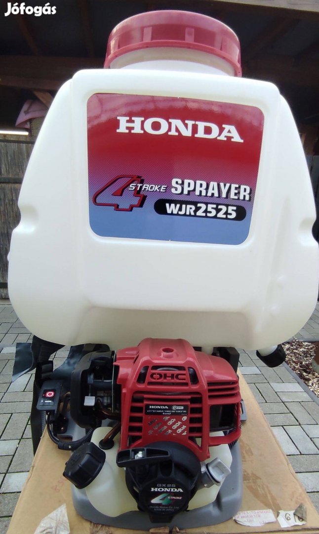 Benzines Háti permetező (Honda Gx 25) 4 ütemű