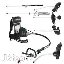 Benzines Kerti szett 6IN1 - fűnyíró, bozótvágó, sövényvágó,