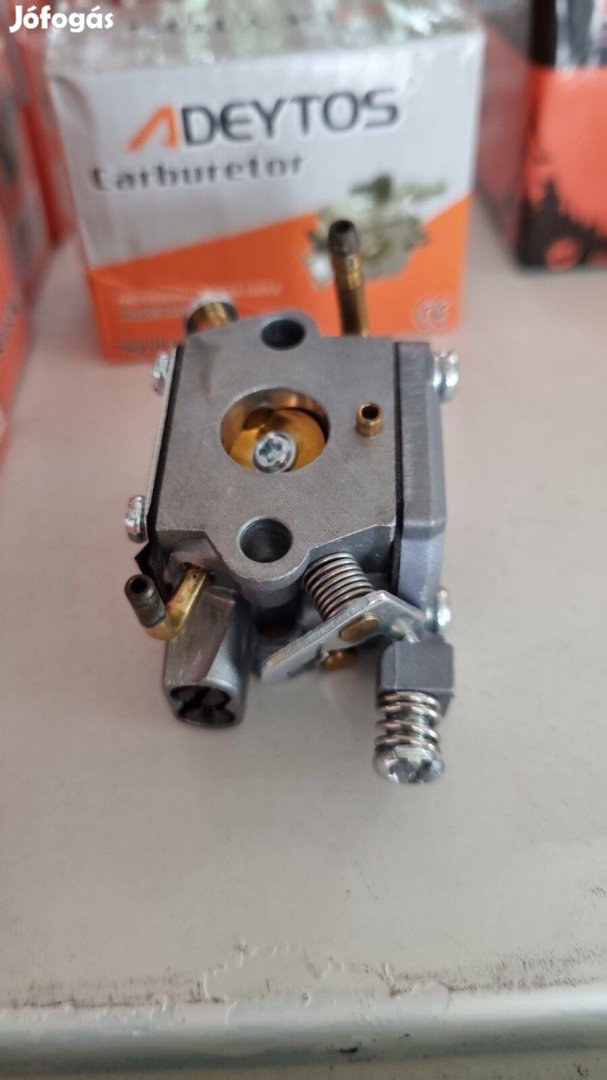 Benzines egykezes láncfűrészhez való karburátor, láncfűrész karbi