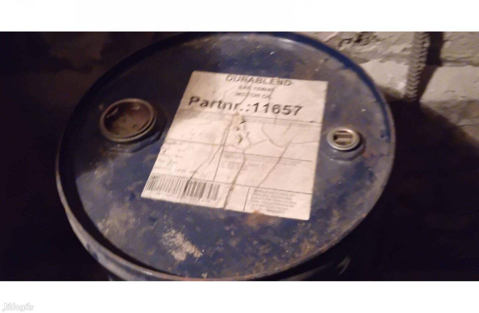 Benzines hordó eladó