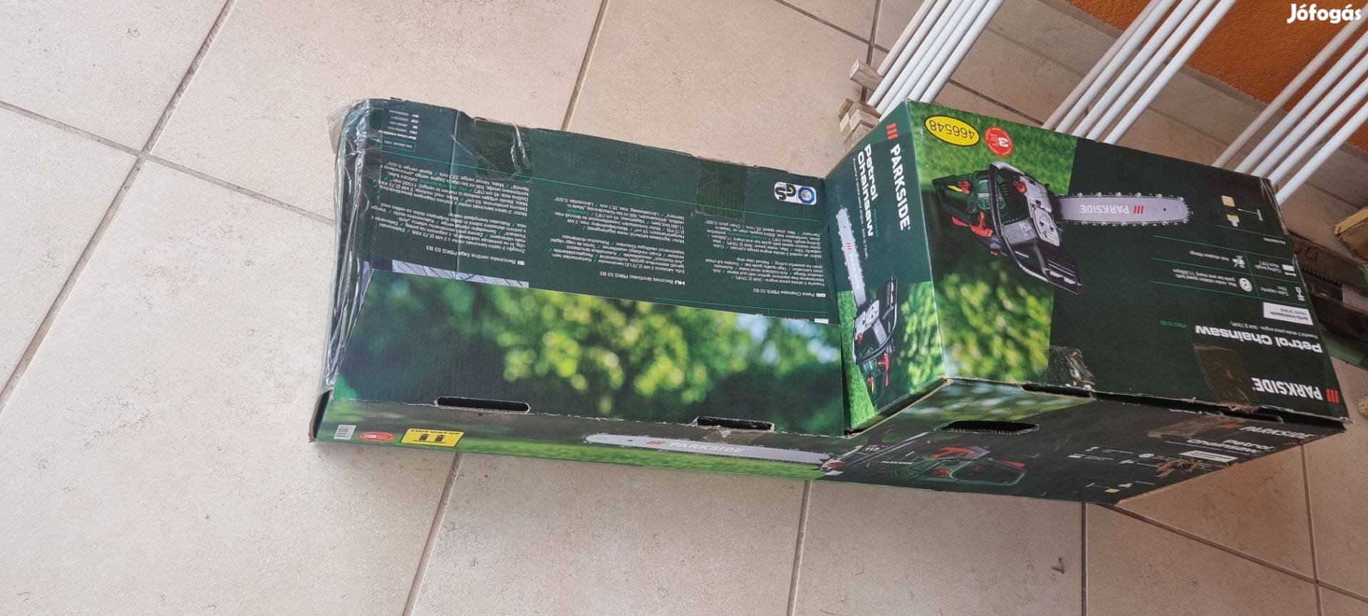 Benzines lánc fűrész