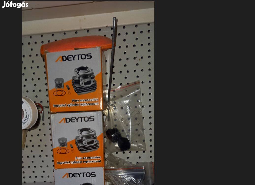 Benzines láncfűrészhez, henger dugattyú, gyűrű javítókészlet