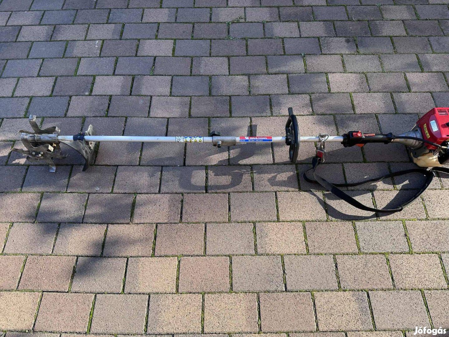 Benzinmotoros, vállra akasztható veteménykapáló gép eladó