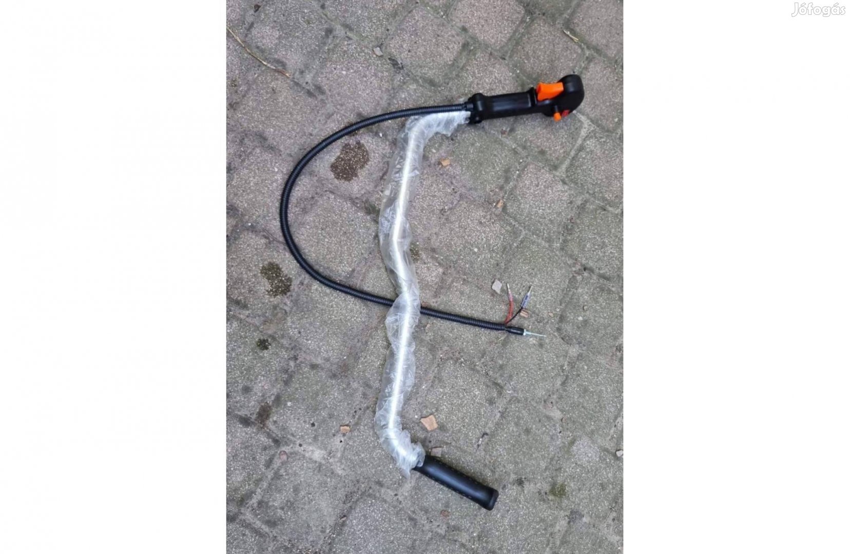 Benzinmotoros fűkaszához komplett gázkar egység markolattal