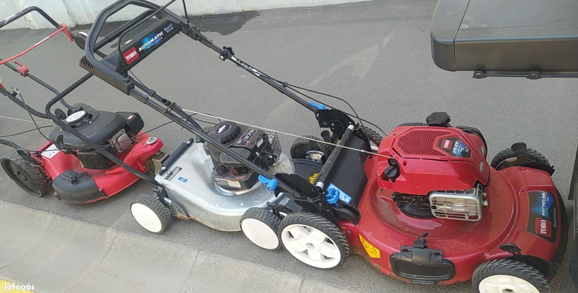 Benzinmotoros fűnyirók