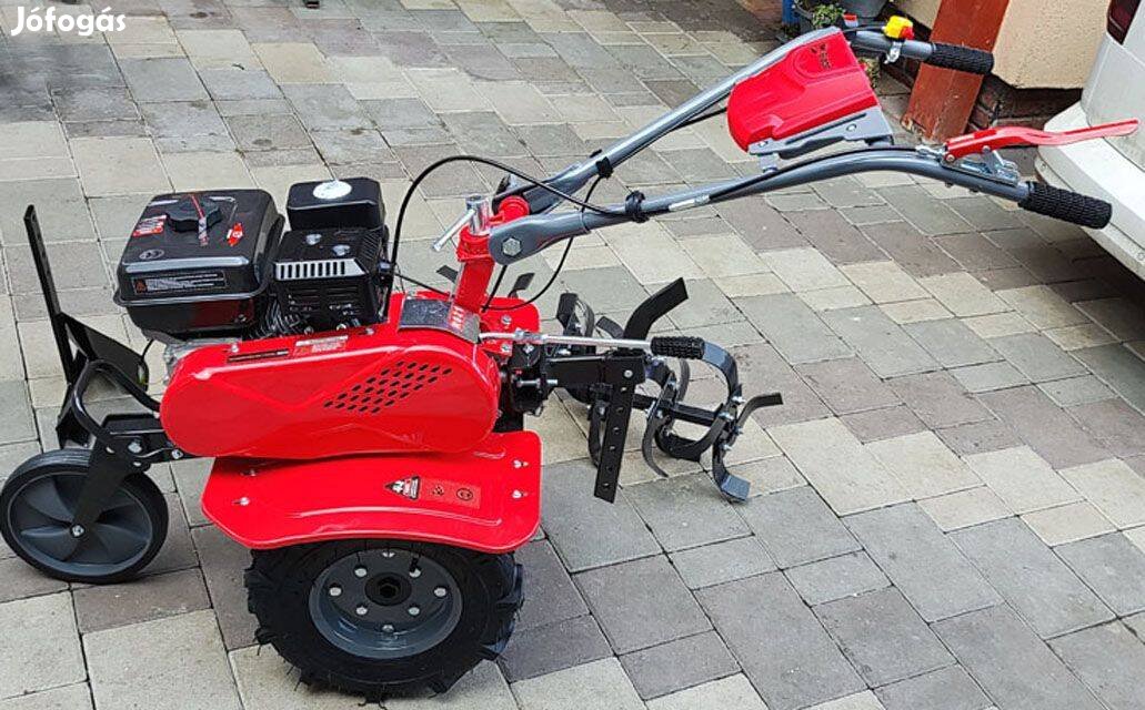 Benzinmotoros kapálógép 8LE kerekek 3sebesség burgonyakiszed